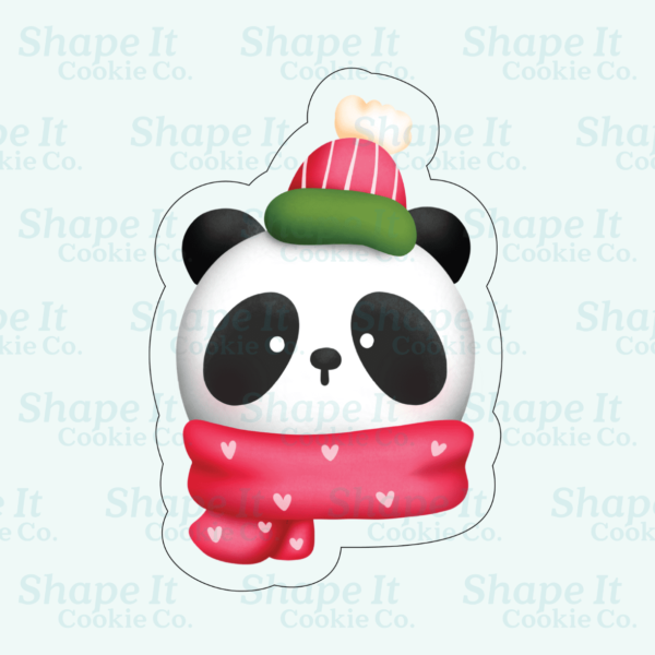 Winter Panda Cookie Cutter - Image 2
