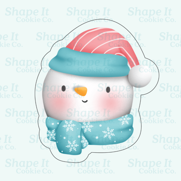 Winter Snowman Cookie Cutter - Image 2