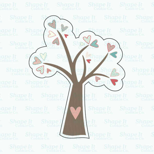 Love Is Tree Cookie Cutter - Image 2