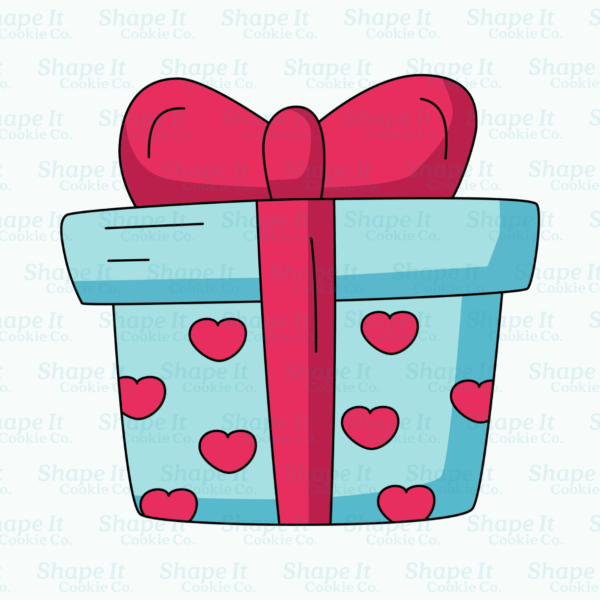 Valentine Gift Cookie Cutter