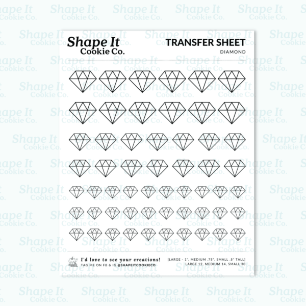 Diamond Transfer Sheet - Image 2