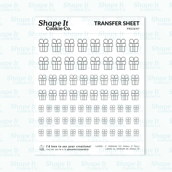 Present Transfer Sheet - Image 2