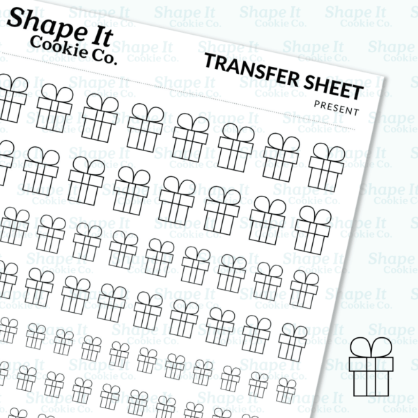 Present Transfer Sheet