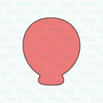 Balloon Charm Cookie Cutter