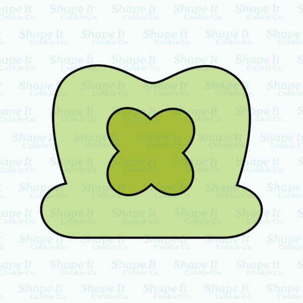 Clover Hat Charm Cookie Cutter