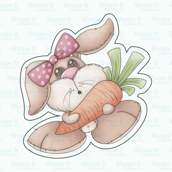 Spring Bunny Cookie Cutter - Image 2