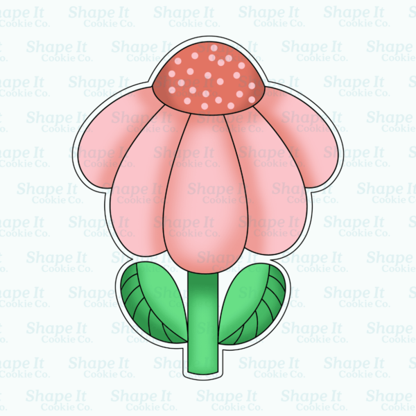 Coneflower Flower Cookie Cutter - Image 2
