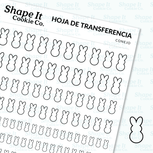 Bunny Transfer Sheet - Image 3