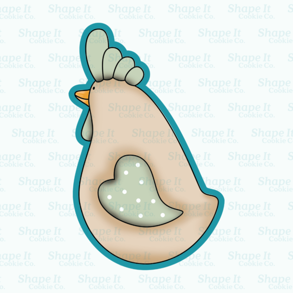 Hen Chicken Cookie Cutter - Image 2