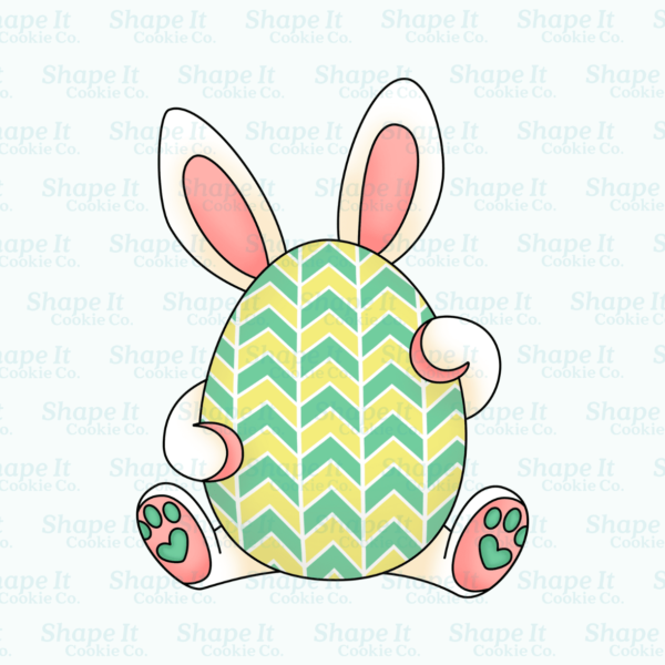 Egg Bunny Cookie Cutter