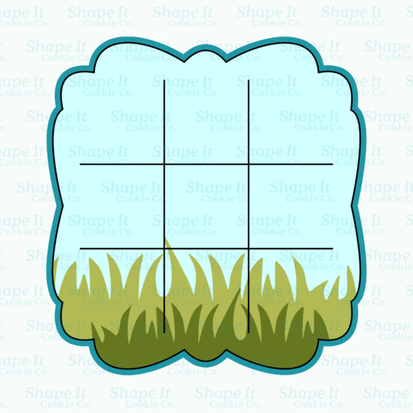 Easter Tic Tac Toe Cookie Cutter Set - Image 3