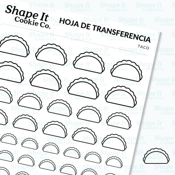 Taco Transfer Sheet - Image 3