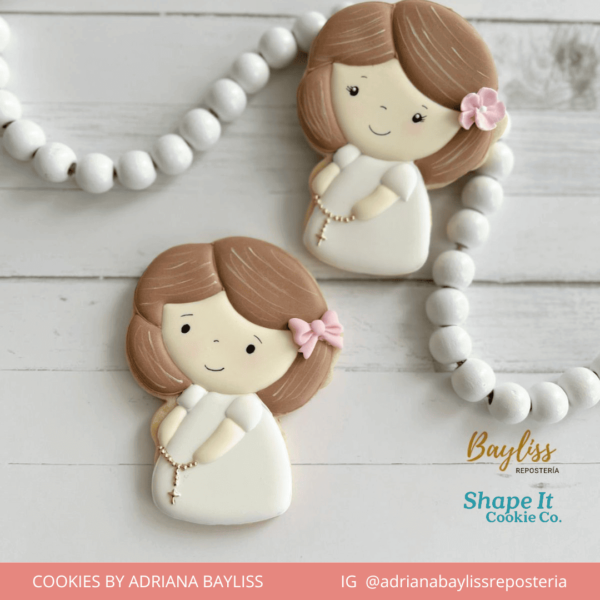 Communion Girl Cookie Cutter - Image 4