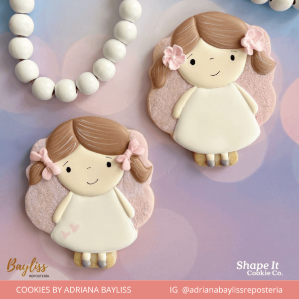 Angel Girl Cookie Cutter - Image 4