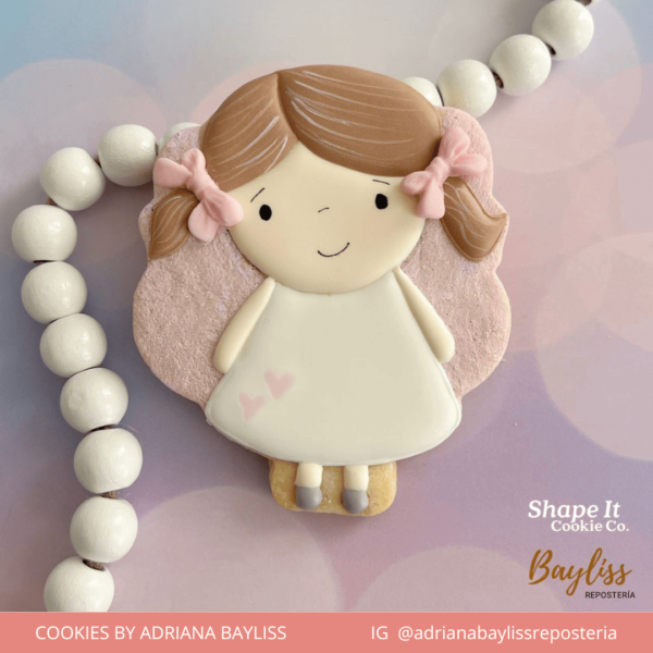 Angel Girl Cookie Cutter - Image 3