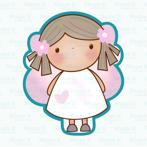 Angel Girl Cookie Cutter - Image 2