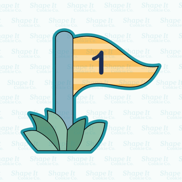 Hole in One Flag Cookie Cutter - Image 2