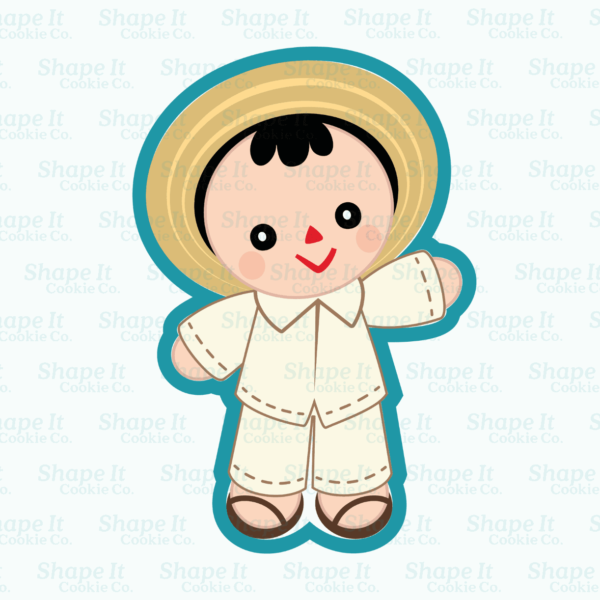 Muñeco Campesino Cookie Cutter - Image 2