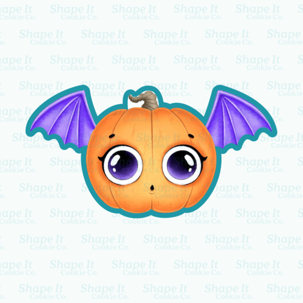 Pumpkin with Wings Cutie Cookie Cutter - Image 2