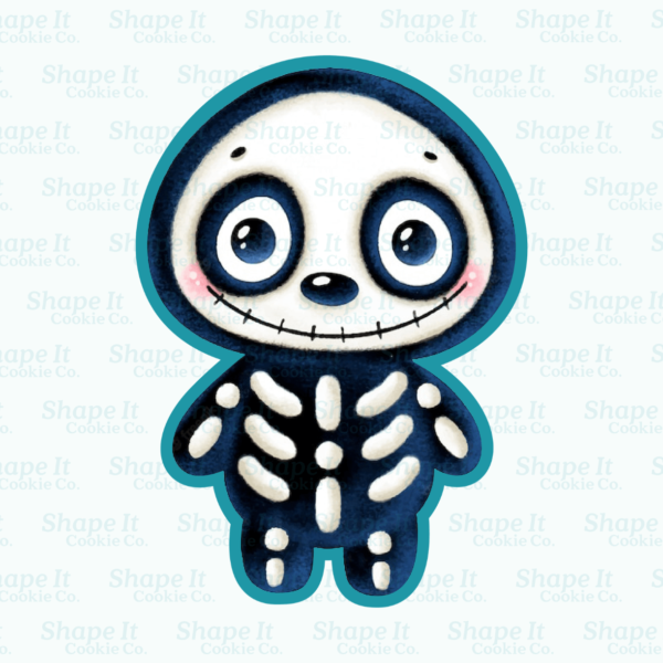Skeleton Cutie Cookie Cutter - Image 2