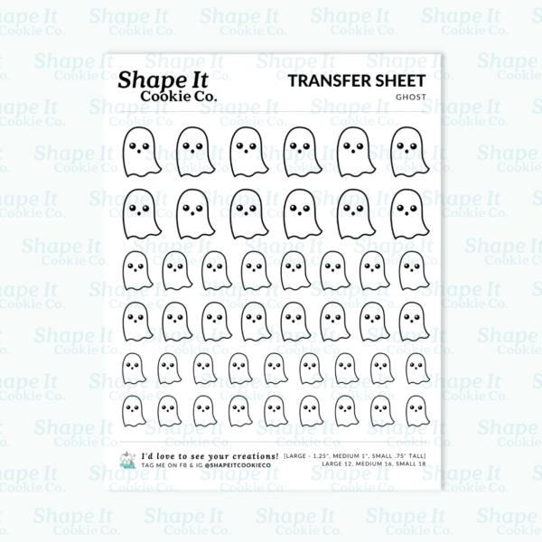 Ghost Transfer Sheet - Image 2