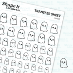 Ghost Transfer Sheet