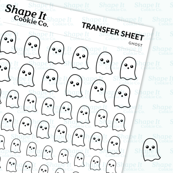 Ghost Transfer Sheet