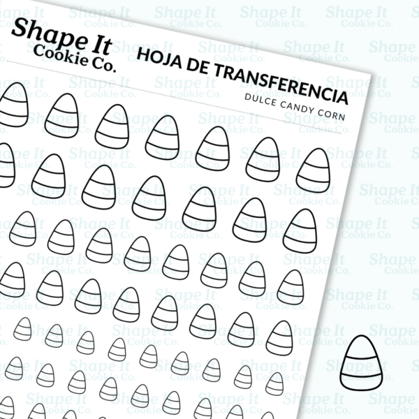 Candy Corn Transfer Sheet - Image 3