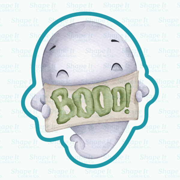 Boo Ghostly Friend Cookie Cutter - Image 2