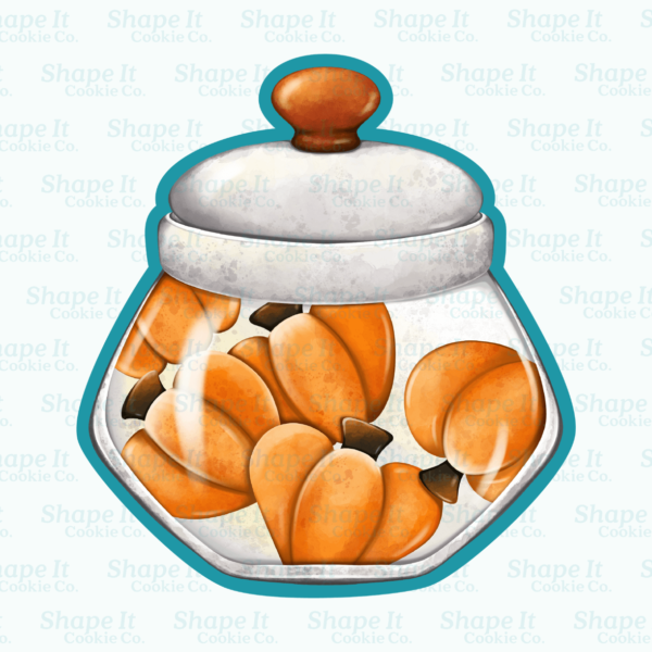 Jarred Pumpkins Cookie Cutter - Image 2