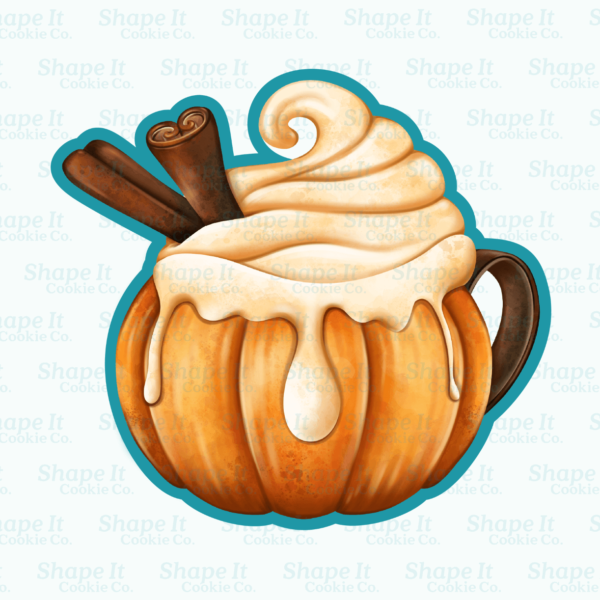 Pumpkin Spice Latte Cookie Cutter - Image 2