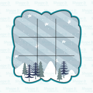 Winter Tic Tac Toe Cookie Cutter Set - Image 3