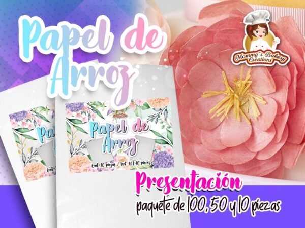 Wafer Paper Edible Rice Sheets (Hojas de Arroz) - Image 2