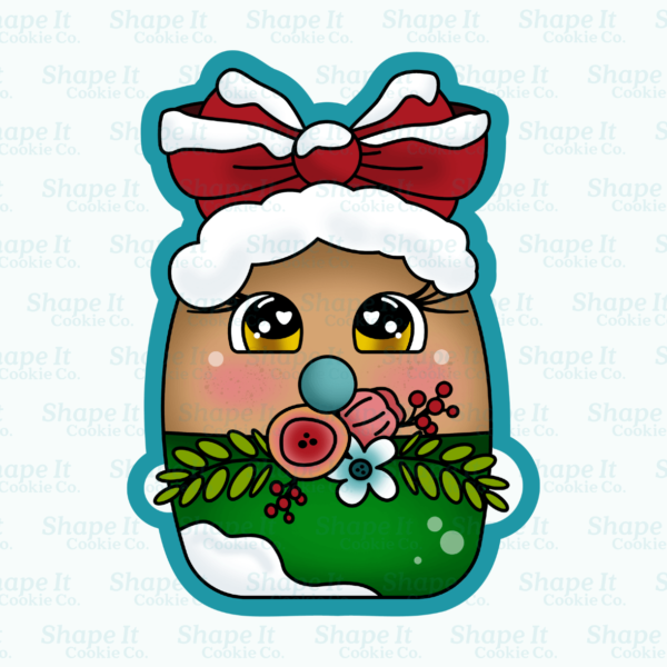 Christmas Cuties Flora Cookie Cutter - Image 2