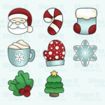 Christmas (Mini) Cookie Cutter Rings