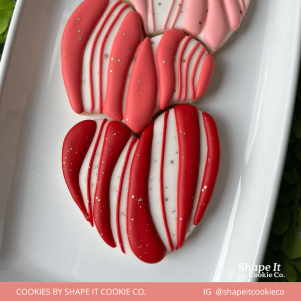 Stacked Hearts Puzzle Cookie Cutter - Image 3
