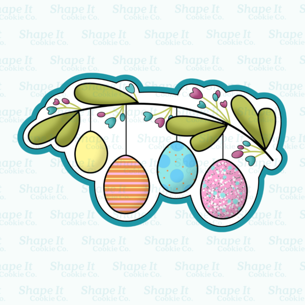 Easter Egg Branch Cookie Cutter - Image 2