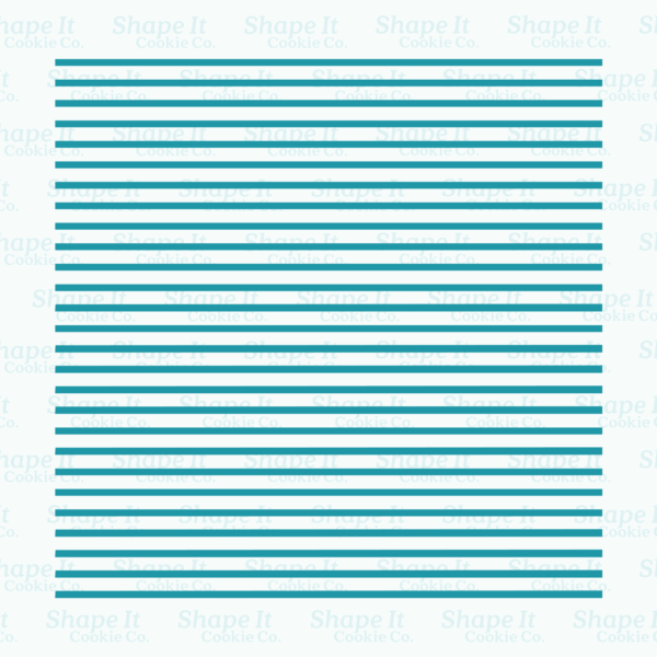 Medium Stripes (Pinstripes) Stencil