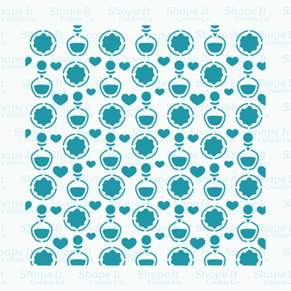 Cookie and Potion Stencil