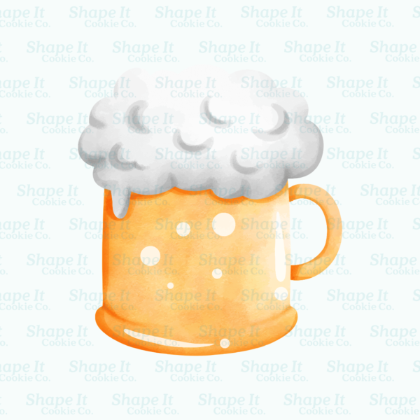Foamy Beer Cookie Cutter