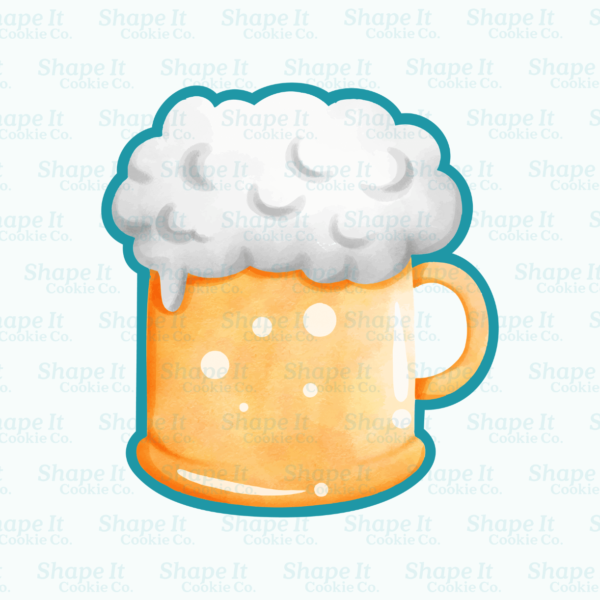 Foamy Beer Cookie Cutter - Image 2