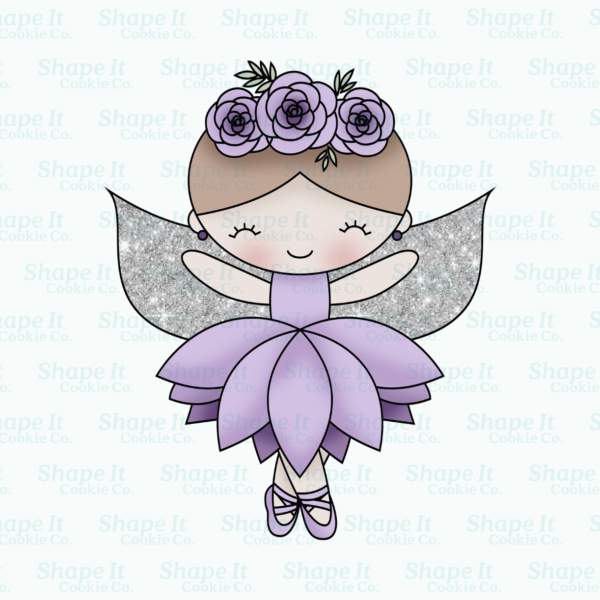 Ballerina with Wings Cookie Cutter