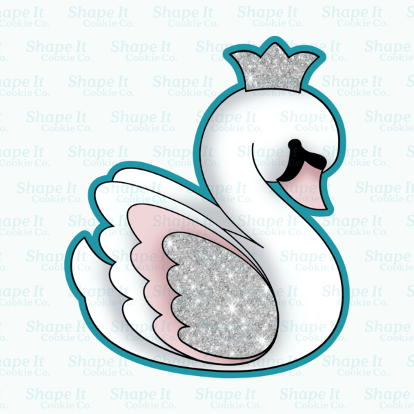 Royal Swan Cookie Cutter - Image 2