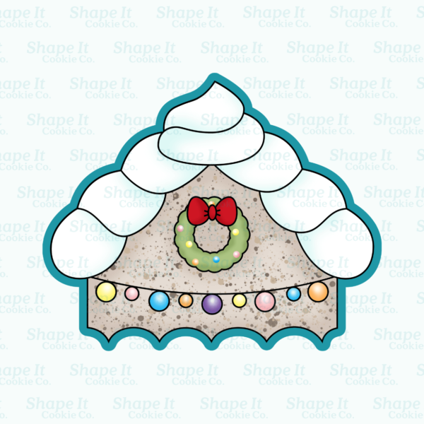 Candy Gingerbread House Cookie Cutter Set - Image 4