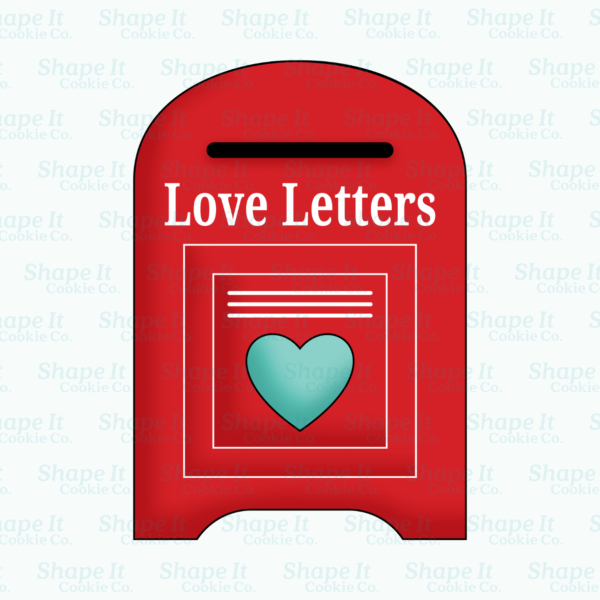 Love Letters Mailbox Cookie Cutter