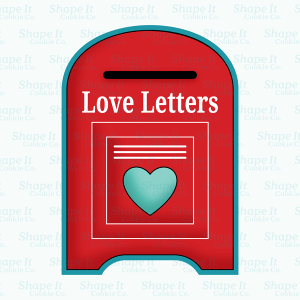 Love Letters Mailbox Cookie Cutter - Image 2