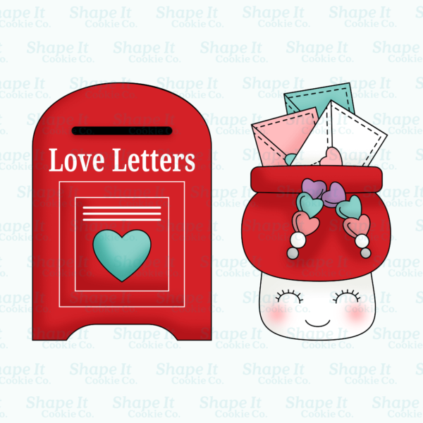 Love Letters Marshmallow Cookie Cutter - Image 3