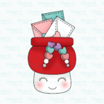 Love Letters Marshmallow Cookie Cutter