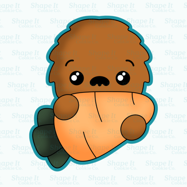 Space Wars Easter Chewbacca Cookie Cutter - Image 2