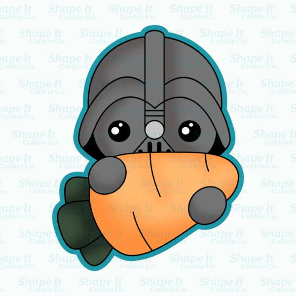 Space Wars Easter Darth Vader Cookie Cutter - Image 2